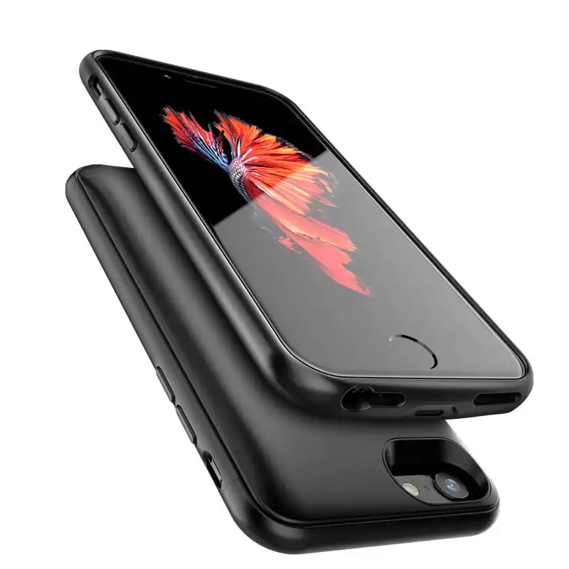 Slanke Batterij Oplader Voor Iphone Se Volledige Cover Externe Power Bank Shockproof Opladen Back Cover Foriphone Se2 4 7inch Battery Charger Cases Aliexpress