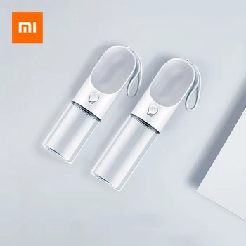 

Xiaomi Portable 300/400ML Pet Water Bottle Cup Dogs Travel Puppy Cat Drinking Bowl Outdoor Pet Water Dispenser Feeder BPA Free