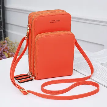 

Dropshipping Fashion women crossbodybag phone money bags multifunction mini shoulder mini bag