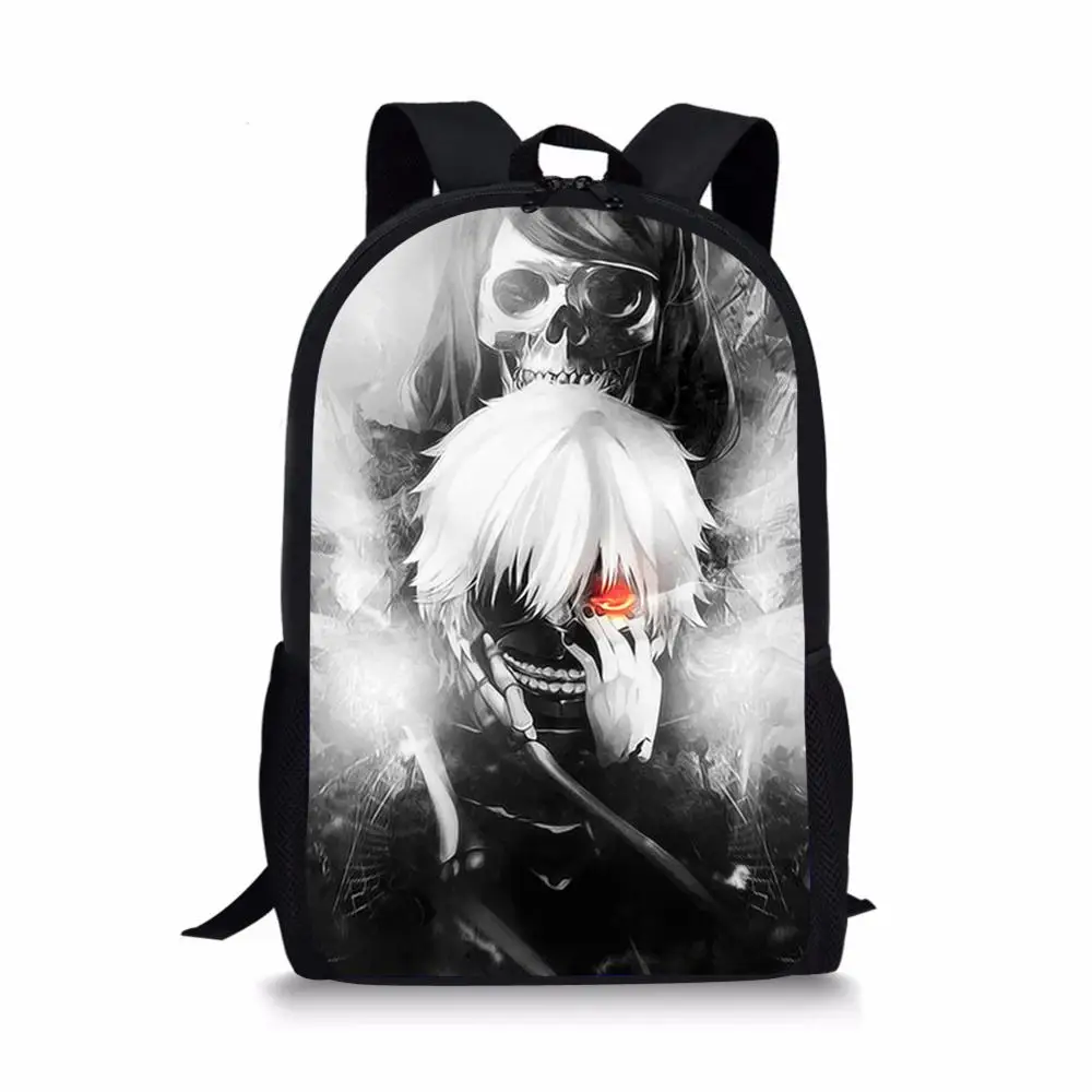 L0122C Школьный рюкзак для мальчиков и девочек-подростков Kaneki Ken, детский ортопедический рюкзак с диагональю 16 дюймов, дорожная сумка - Цвет: L0122C
