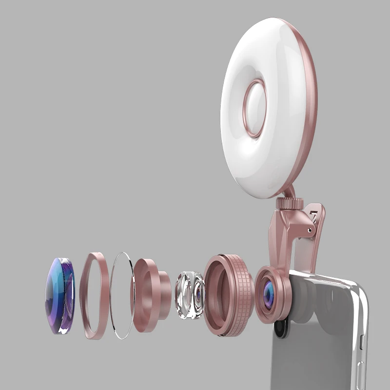 MAMEN USB Зарядное устройство светодиодный селфи кольцо светильник флэш память для