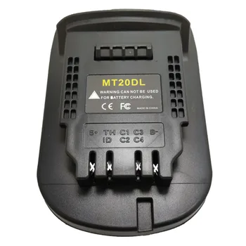 

For Dewalt Convert For Makita 18V Li-ion Battery MT20DL Converter Adapter BL1830 BL1860 BL1815 to For Dewalt 18V 20V DCB200