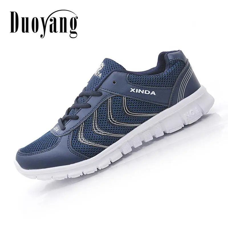 Reducido Los zapatos de los hombres de talla grande 39-46 adulto zapatillas de deporte de los hombres de verano transpirable luz zapatos casuales zapatos de hombre zapatillas de Tenis Masculino dV5Da6QN9
