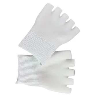 

1 Pair of Gel Socks Comfortable Open-toed Cotton Toe Protector for Women Lady Girls