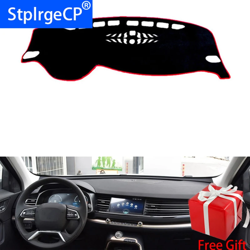 

For HAVAL H6 2018-2019 Car Styling Dash Mat Dashmat Dashboard Sticker Cover Sun Shade Dash Board Cover Carpet