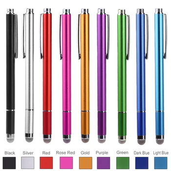 

2 in 1 Capacitive Stylus Suction Multifunctional Capacitive Stylus Metal Drawing Writing Touch Screen Pens for Phone Tablet iPad