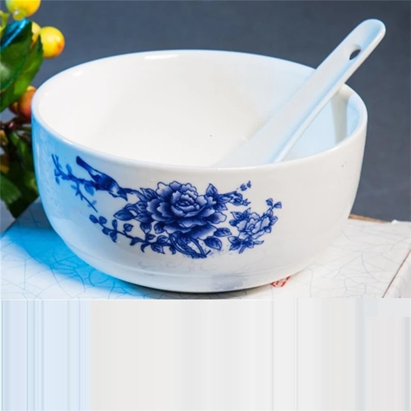 Корейская Dondurma kamesi Saladier Tazone Ramen Vajilla Mutfak Malzemeleri рисовая Кухня Обеденный бар суп керамическая чаша