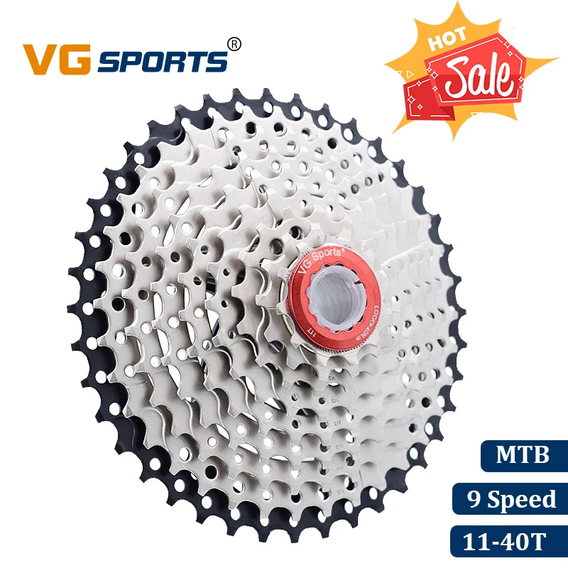 VG спортивный горный велосипед MTB 9 скоростная кассета велоцидада Casette S 40T части