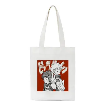 

My hero Japan New College" cartoon BF cartoon solo Harajuku punk super capacity vingtae is a women's Shoulder Bag art bag