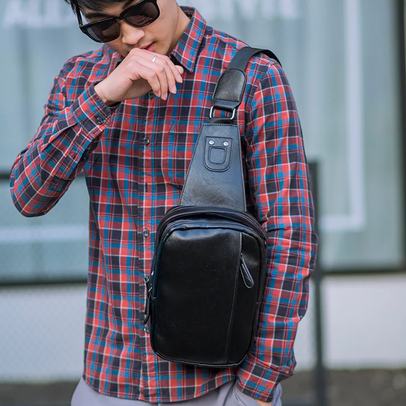 

Men's chest bag youth joker bag outdoor bag fashion casual male Fanny pack