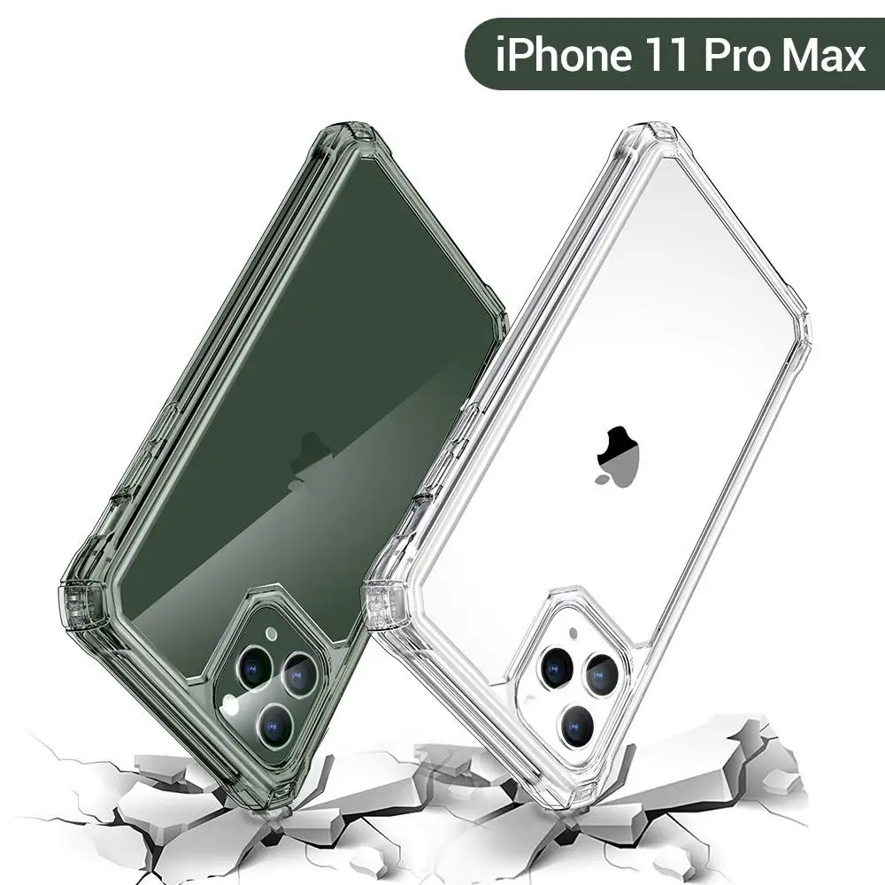 

Clear Case for iphone 11 Pro Max 11Pro 2019 Soft TPU Corner Protective Strengthen Drop-Proof Shockproof Cover for iPhone11