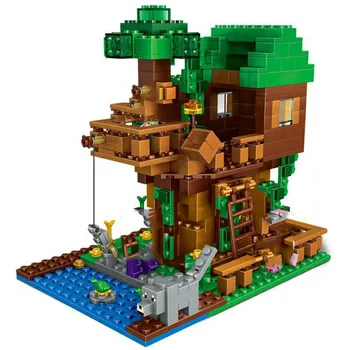 

406pcs Tree House Compatibie legoINGlys Building Blocks Toy Kit DIY Educational Children Christmas Birthday Gifts