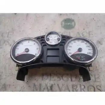 

BOX INSTRUMENTS PEUGEOT 207 1. 6 16V HDi A2C53190342 966290480 210 km/H 6000 RPM [14510513]