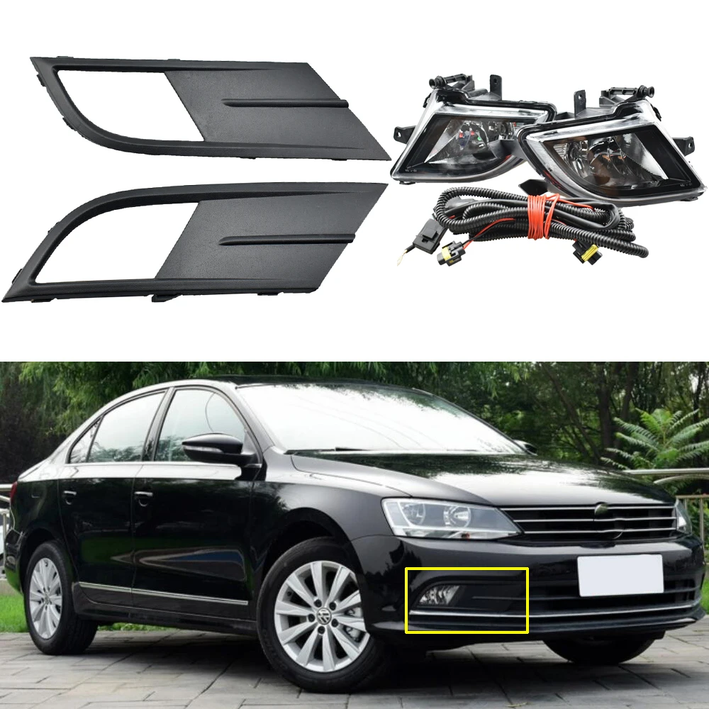 Для VW Jetta MK6 2015 2016 2017 2018 автомобильный Стайлинг новый передний бампер