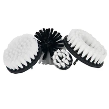 4 шт./компл. белая мягкая электрическая щетка электрическая насадка в виде щетки мощный жесткий очищающий комплект для чистки кожаных диванов cardropshipping