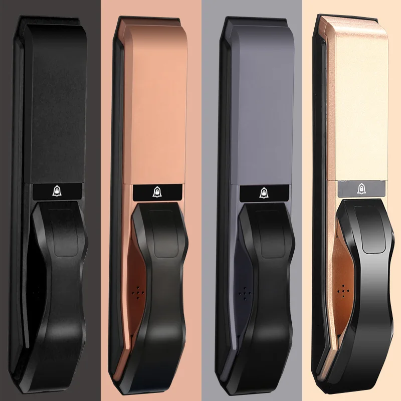 

Fully Automatic Fingerprint Lock Home Security Door Smart Home Electronic Door Lock Fingerprint Manufacturers Direct Selling Rem