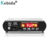 KEBIDU 12V MP3 WMA Bluetooth Decoder Board with Aluminum Shell Box Support USB/TF/FM Audio Module Call Recording Color Screen ► Photo 2/6