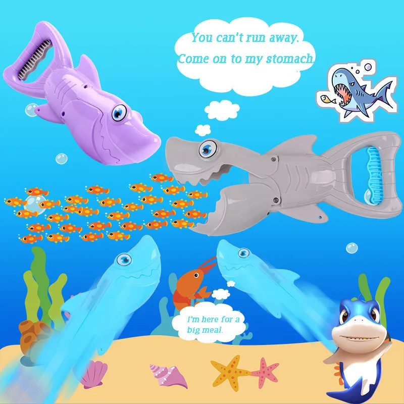 Обучающие Развивающие игрушки развивающие игрушки для малышей S-hark G-rabber ванны синий S-hark с зубами для детей игрушки Y108