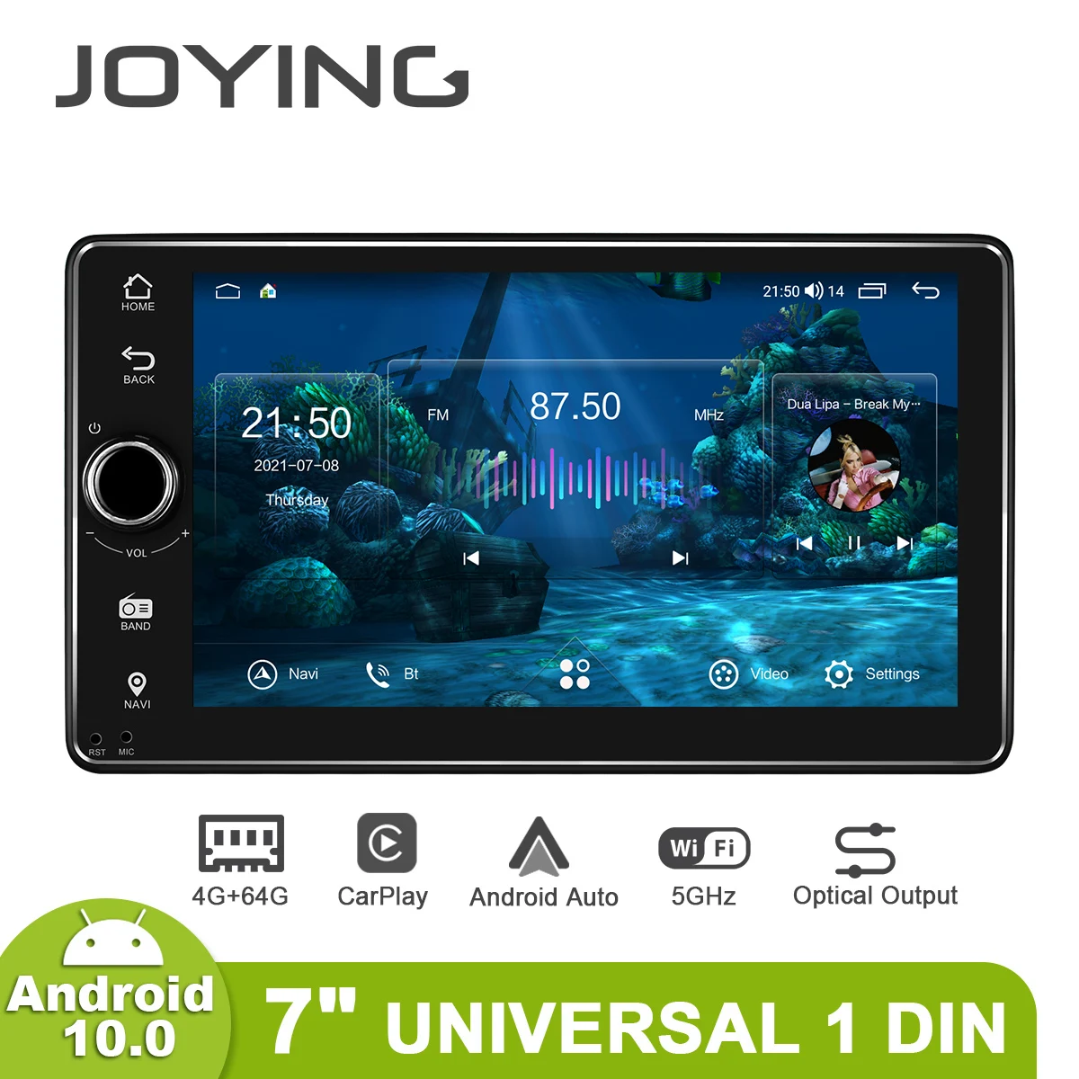 JOYINGNEWUI7InchUniversal1DinCarMultimediaPlayer1280720