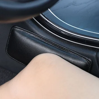 

New Car Leather Knee Pad Cushion Accessories for Mercedes Benz A180 A200 A260 W203 W210 W211 AMG W204 C E S CLS CLK CLA SLK