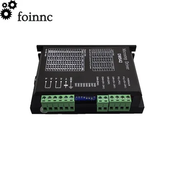 

DM542 stepper motor driver 2-phase digital stepper motor driver maximum 18-48 VDC. NEMA23/34 series motors are 4.2A.