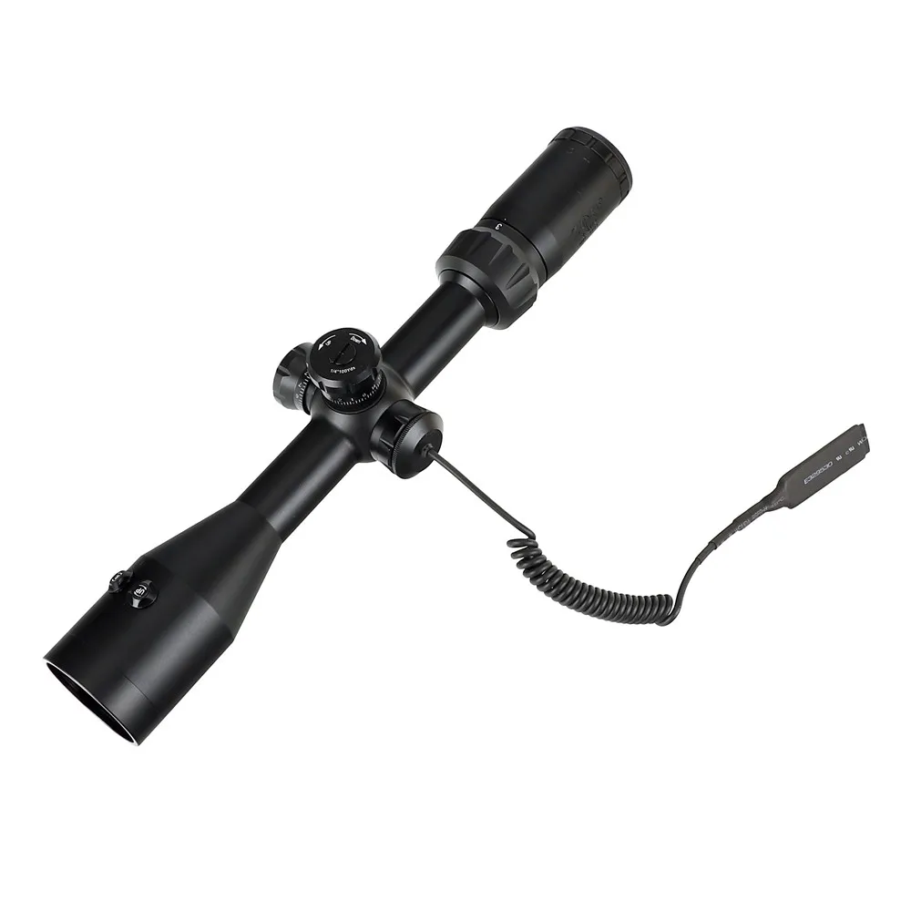 ZOS 3-9X42 Красный лазер интегрированный прицел винтовки комбинированный оптический прицел тактический прицел