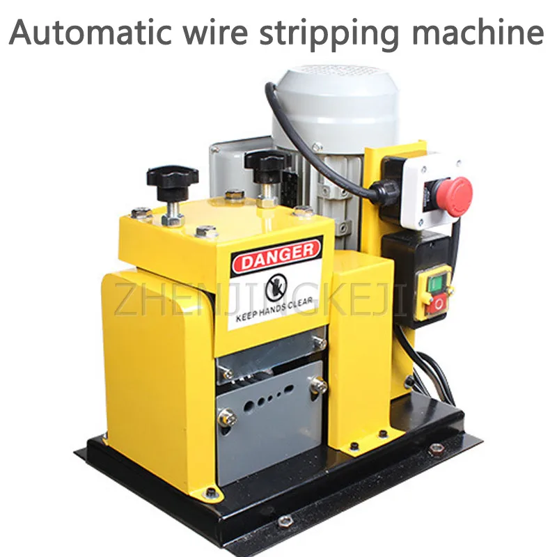 

Automatic Small Wire Electric Stripping Machine Wire Cable Waste Material Recycling Factory Tools Stripping diameter 220mm