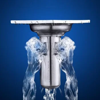 

Seal U-type Bathroom Toilet Sewer Drain Core 304 Stainless Steel Deodorant And Insect Proof Floor Drain Core Deep Water for Bath