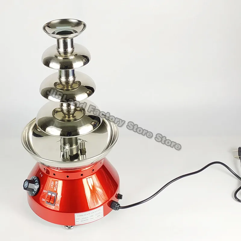 Chocolate fountain machine chocolate melter 4-Layer for commercial DIY