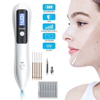 

Skin Care Tools Laser Plasma Pen LCD Freckle Wart Tag Tattoo Removal Pen Skin Mole Dark Spot Remover Machine Salon Beauty Device