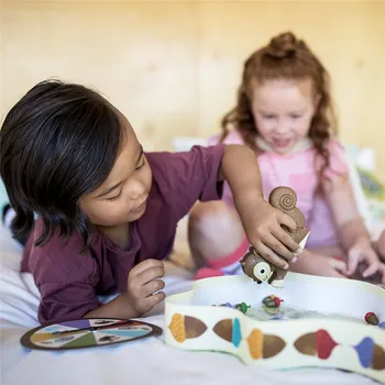 

American Learning Resources Squirrel Picking Nuts Board Game Fine Motor Four Rob Pinecone 3-Year-Old +