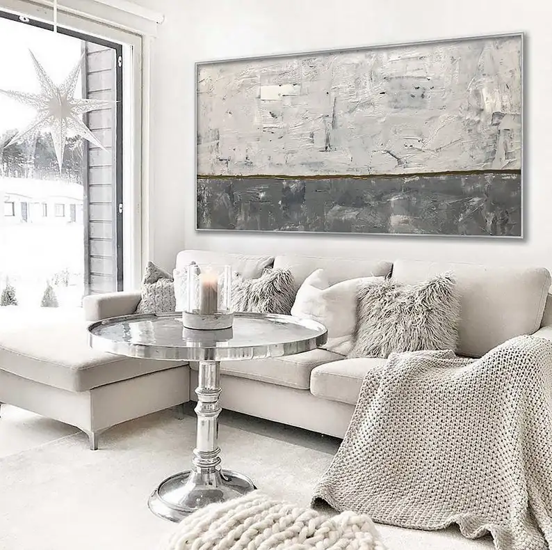 

Экстра большая абстрактная живопись, Большая настенная живопись, оригинальная абстрактная живопись, минималистичное искусство, холст, живопись, современное искусство