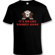 Vintage Super Nes consola Retro videojuegos 'On Like Donkey Kong' camiseta Unisex tamaño S-3XL