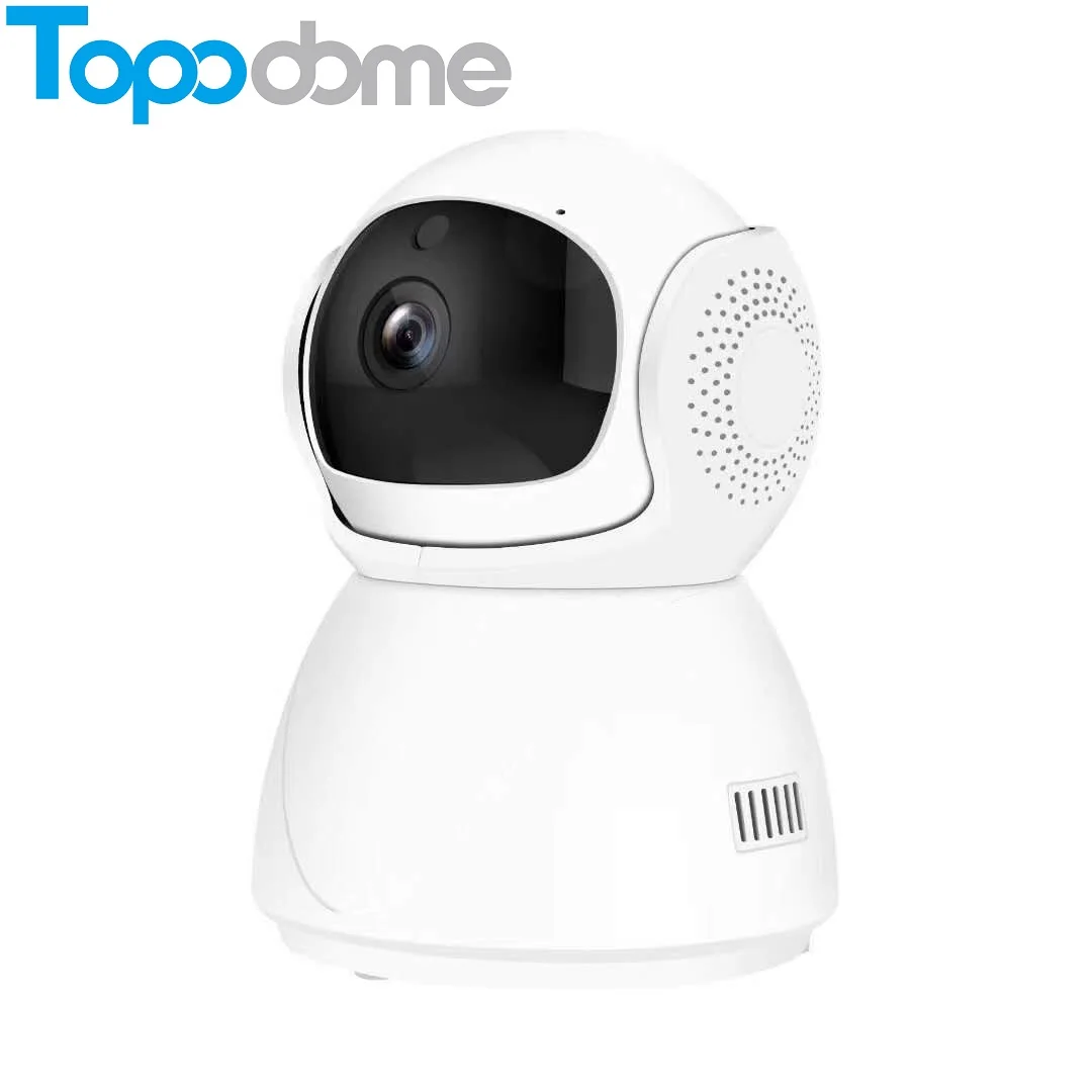 Topodome Wireless 2.4GHz/5GHz Dual-band WiFi 2MP1080P HD TF Card Night Version Voice Intercom Mini Household Pan Tilt IP Camera