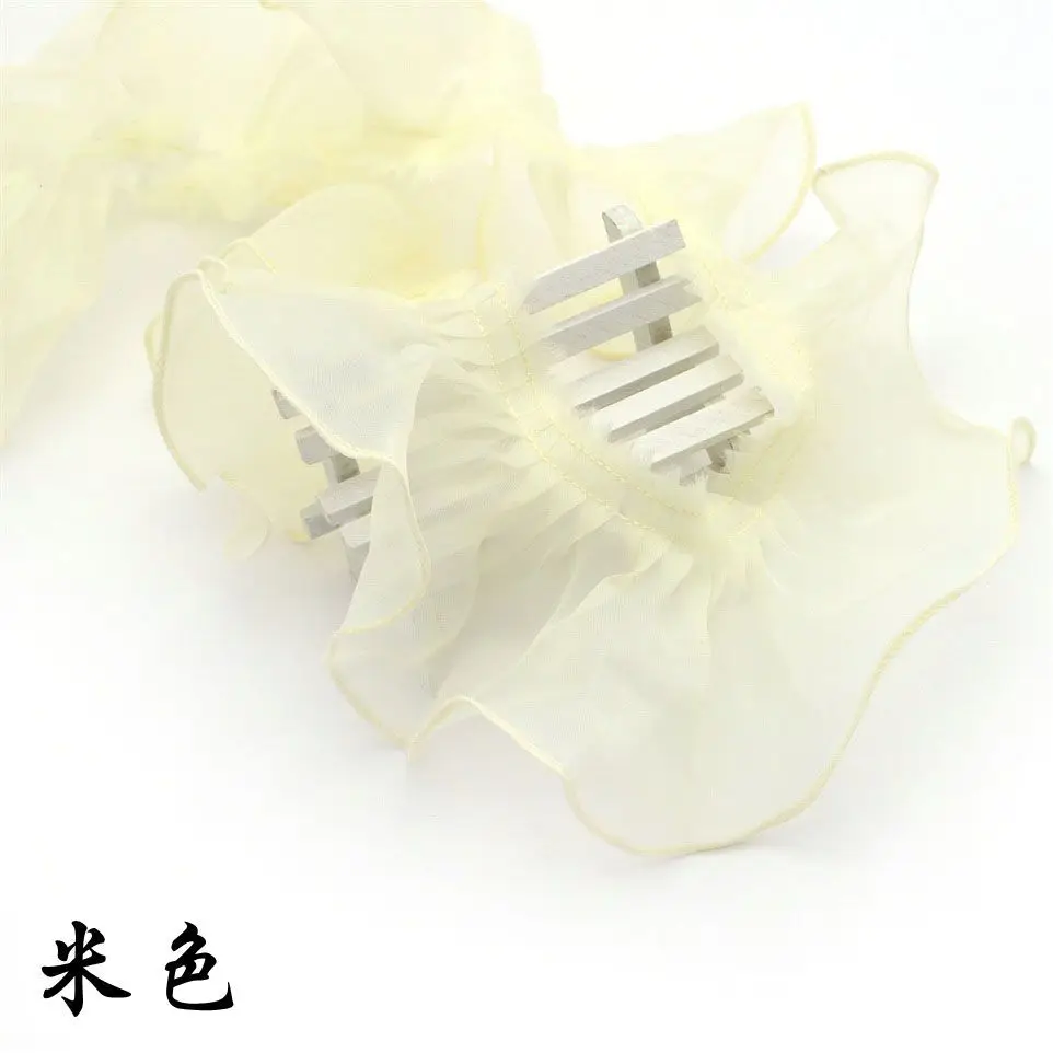 pleat organza iovry