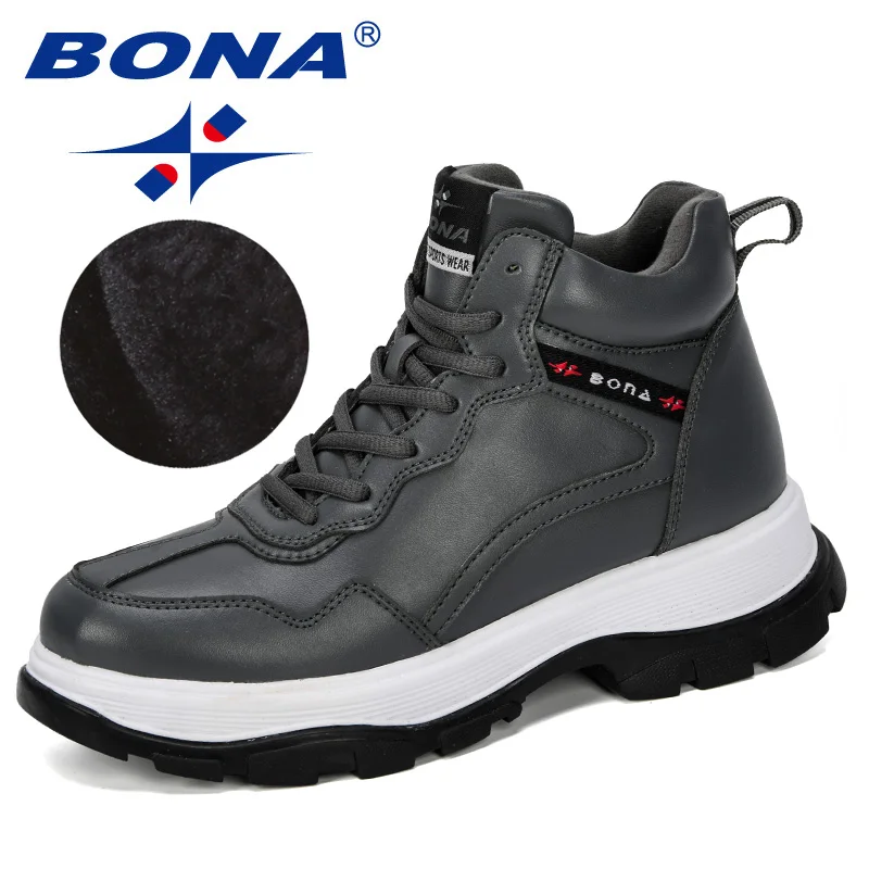  BONA New Fashion Style Women Snow Boots Women Plush Hot Platform Boots Winter Female Warm Botas Mujer Booties Feminimo 