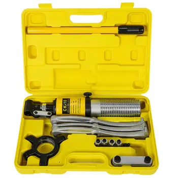 Price Free Shipping 10 Ton Hydraulic Bearing Separator Hub Puller With 2/3 Jaws Gear Garage Hand Tool Set Kit With Tool Case