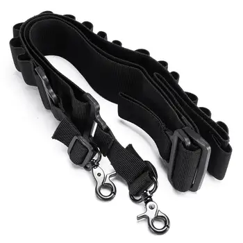 

Hunting Airsoft 2 Point Rifle Sling Shell Ammo Bandolier Holder Belt 12GA 20GA Cartridge Rope Military Tactical Gun Sling Strap