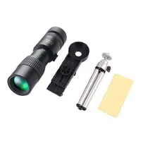 telescope set Телескоп 10-100x30 7-17 раз HD мини-Телескоп для мобильного телефона камеры Монокуляр телескоп R20 - Цвет: telescope set