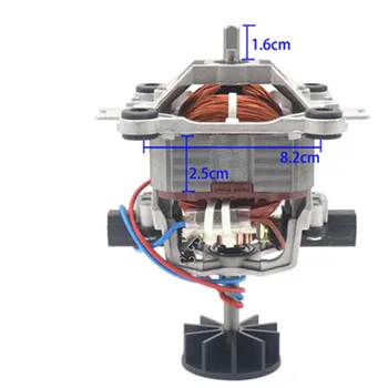9525 Geming GM-K10 용 구리 가열 모터 GM-K20 GM-K30 블렌더 모터 교체