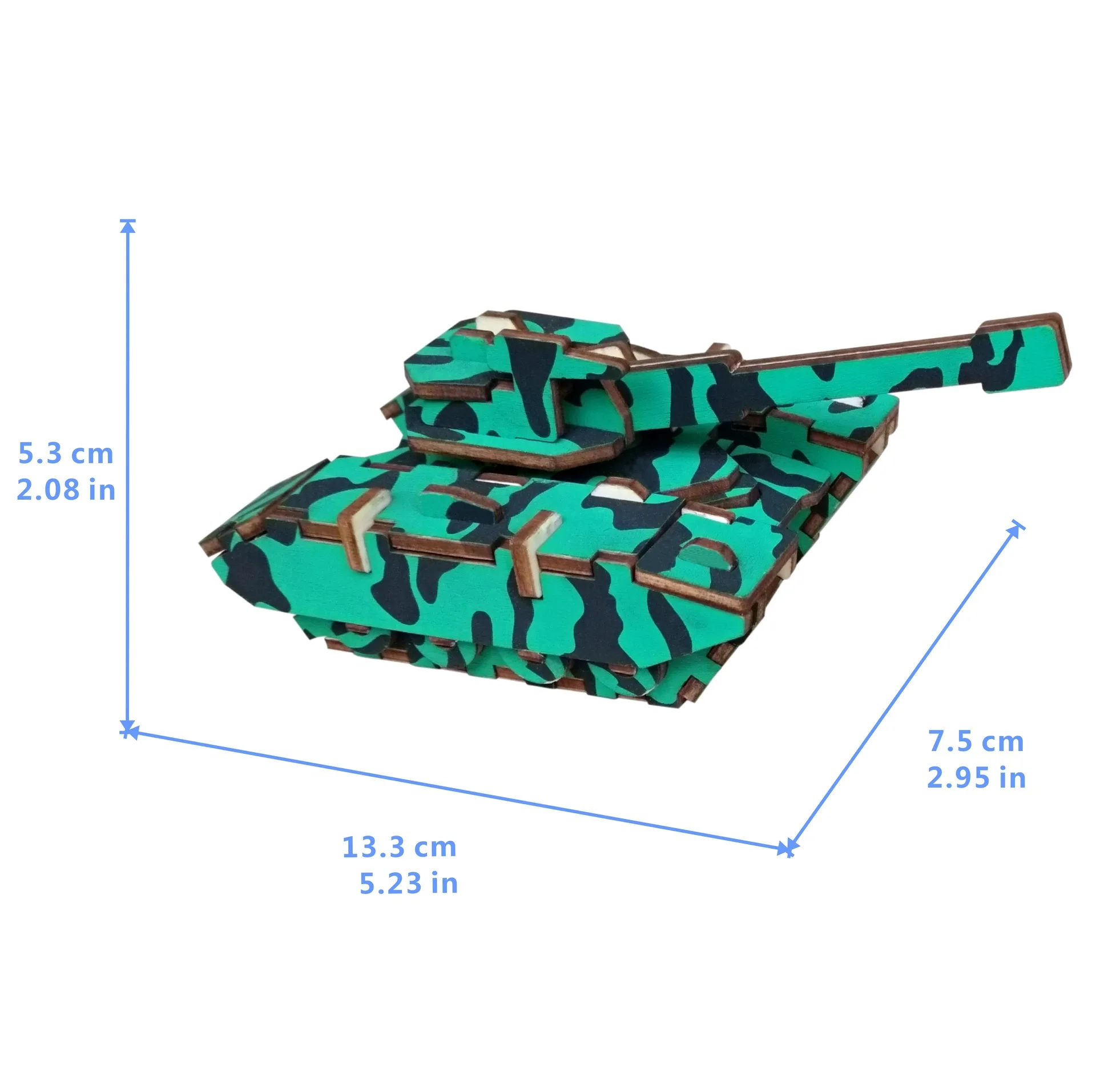 Маленькие танки лазерное издание отправить рекламу запись 3D деревянные 3D головоломки модель головоломки DIY обучающая игрушка