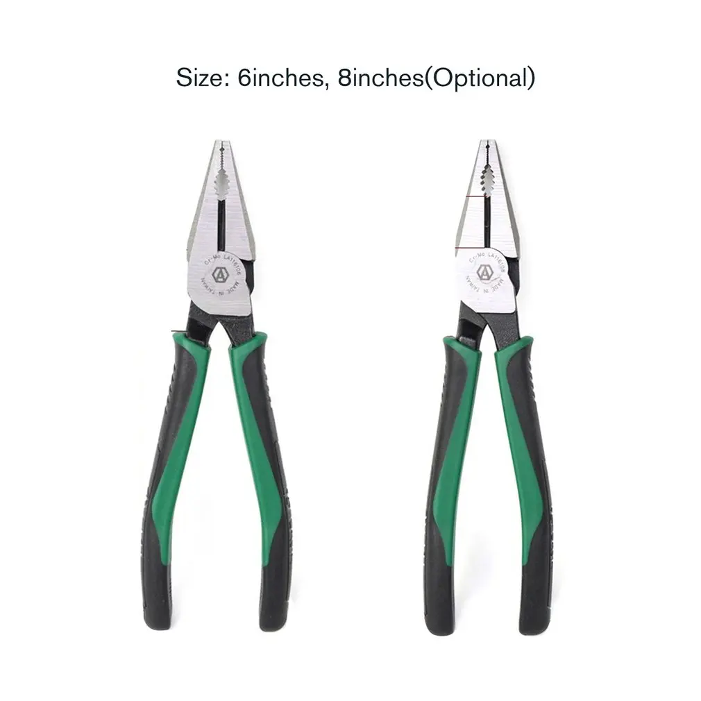 

LAOA CR-MO Combination Pliers Long Nose Plier Fishing Pliers Wire Cutter Stripping American Type Tools For Electrician