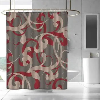 

3D Printed Shower Curtain Hotel Quality, Machine Washable