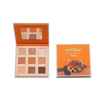 

9 Color Long Lasting Animal Eye Shadow Palette Waterproof Non-blooming Matte Pearlescent Earth Color Eye Makeup Cosmetic TSLM2