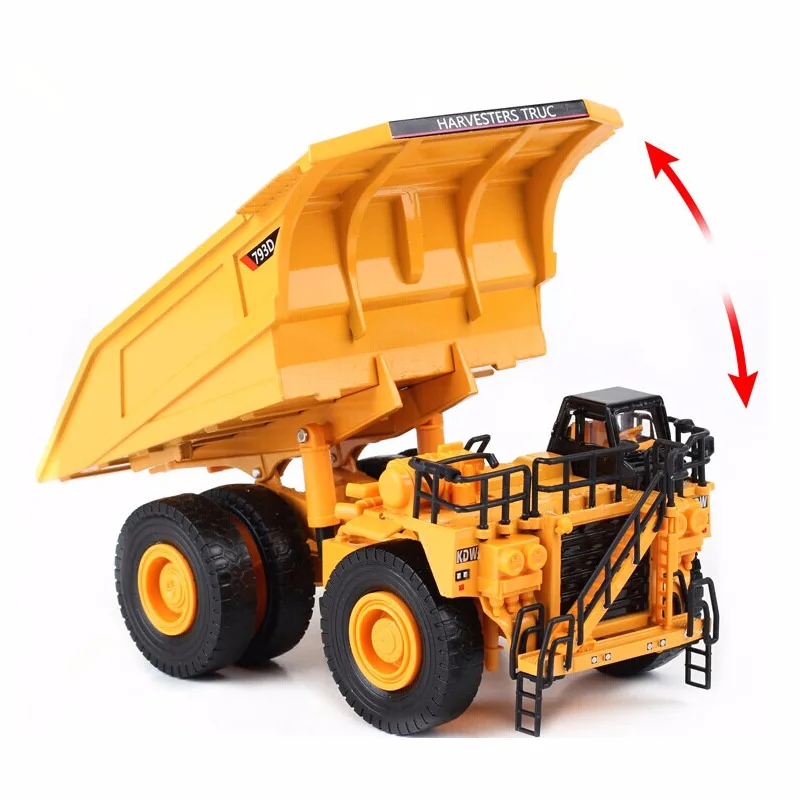 

Cadeve Alloy Car Model 1: 50 Heavy Mining Truck Big Truck Children Toy Car