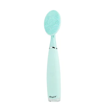 

Facial Cleansing Brush Massager Vibration Face Brush Waterproof Rechargeable Silicone Handheld Skin Pores Cleaning Instrument 45