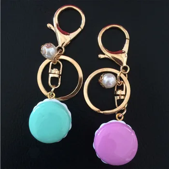 

Macaroon Shape Keychain Wedding Bride Shower Party Favor Guest Gift Girl Present