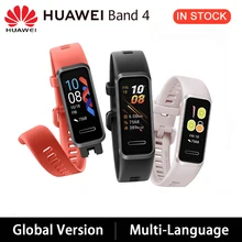 Смарт-часы huawei Band 4 с глобальной версией, Смарт-часы, монитор сердечного ритма и здоровья, новые часы с usb-разъемом для зарядки