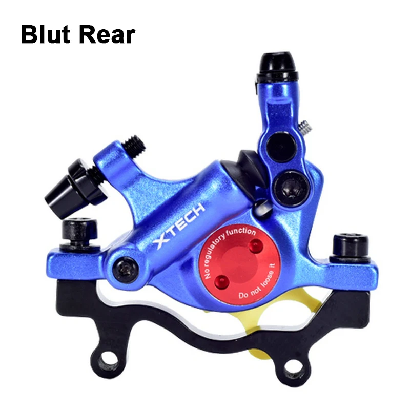 Blue Rear ZOOM HB100 MTB линия тяга гидравлический дисковый тормозной суппорт Горная дорога велосипед дисковый тормозной суппорт набор передний и задний цветной суппорт - Цвет: Blue Rear