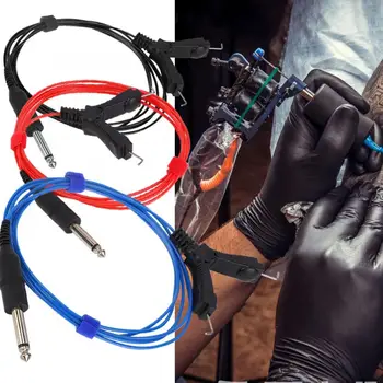 

Microblading 3 Colors Tattoo Hook Line Ultra-fine Durable Tattoo Power Line Tattoo Clip Cord for Tattoo Machines PV Tattoo Wire